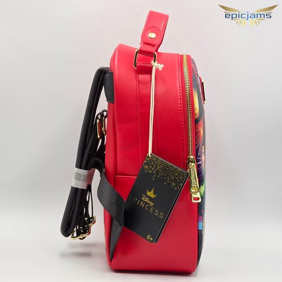 Loungefly Disney Mulan Outfits Mini Backpack New - Picture 4 of 5